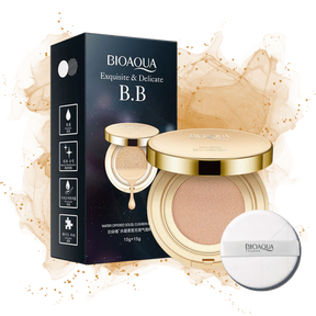 Base BioAqua™  - Alta cobertura e resistente à água e suor