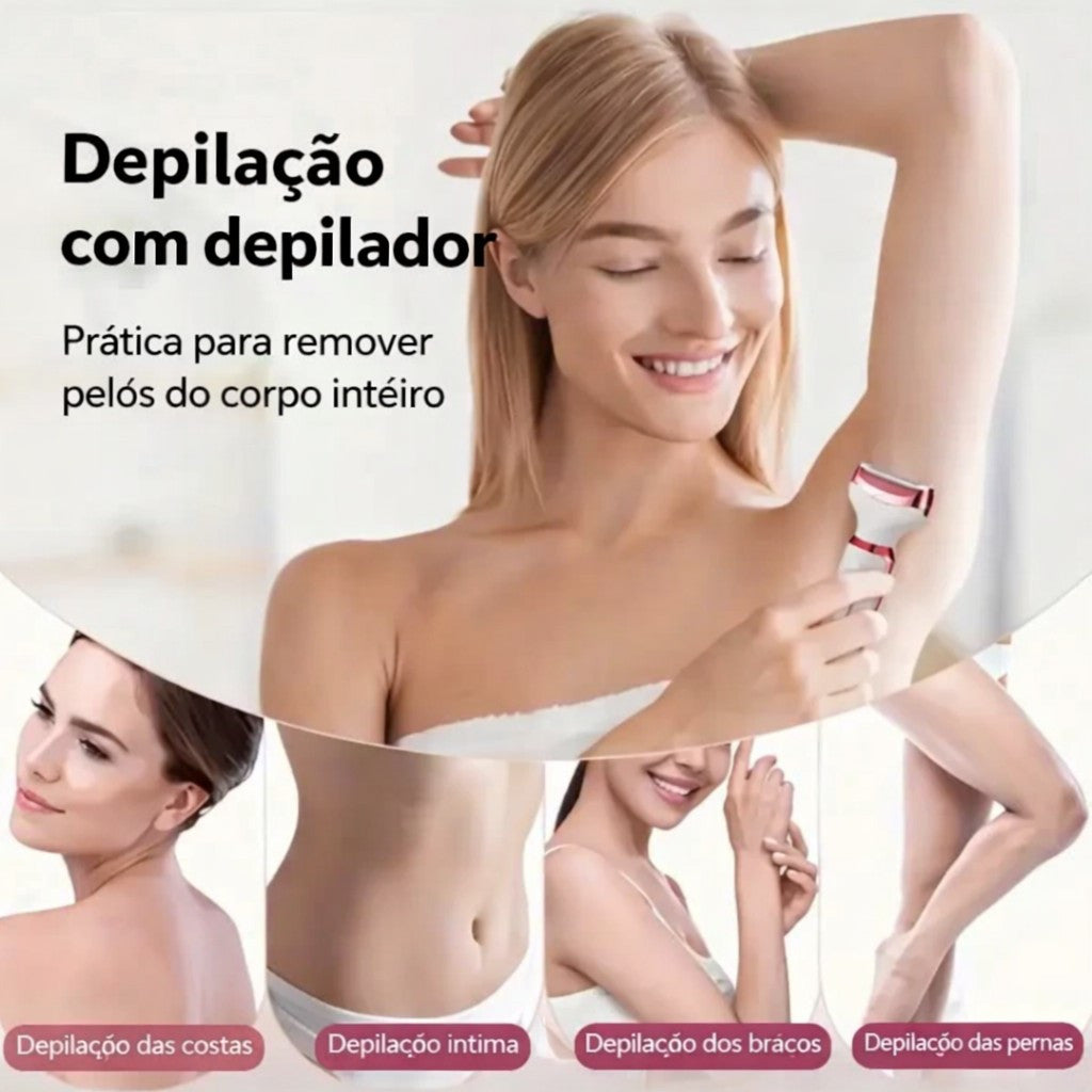 SmartDepil 4D Pro™ Depilador Multifuncional 4 em 1 Premium